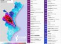 La Asociación Valenciana de Meteorología recuerda el histórico mapa de lluvias del 29 de octubre 10 G4ayCQmXUAAJ5B4