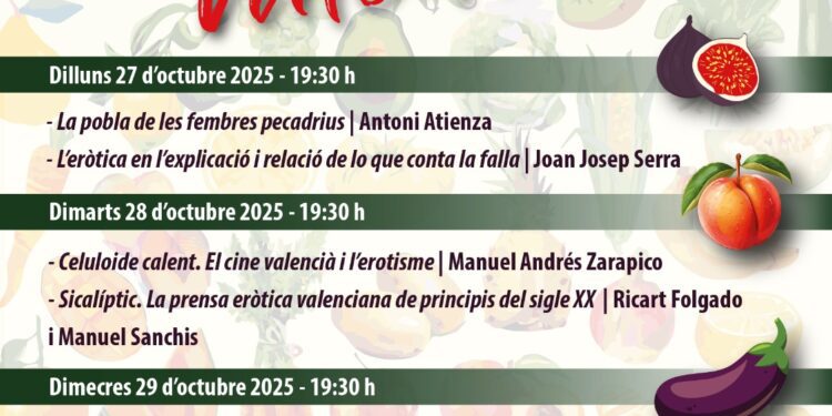 XXXIII Jornades dels Escritors en Llengua Valenciana "L'eròtica valenciana" 1 XXXIII Jornades dels Escritors en Llengua Valenciana "L'eròtica valenciana"