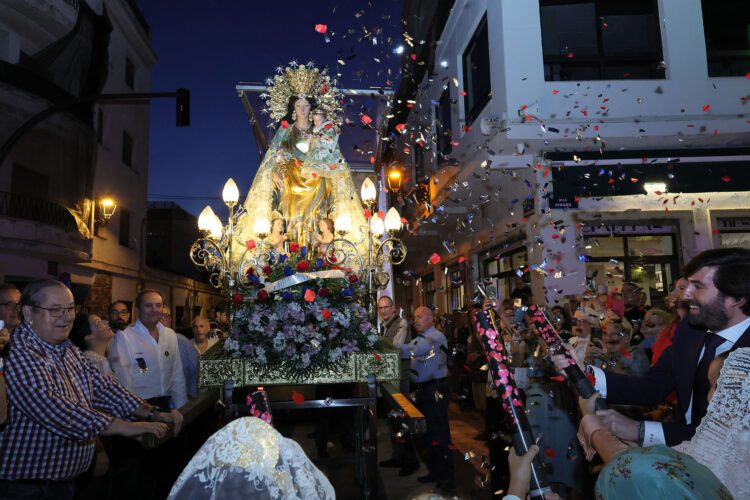 La Virgen de los Desamparados visita las pedanías valencianas de El Saler y Pinedo