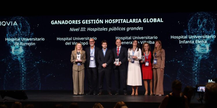 Ribera logra cuatro premios TOP20, incluidos dos a la gestión global para sus hospitales del Vinalopó y Torrejón