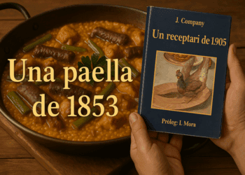🥘 Una paella de 1853: el sabor que el tiempo casi olvida