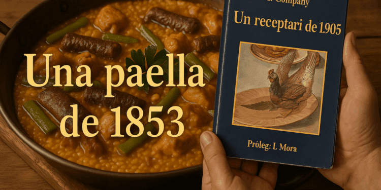 🥘 Una paella de 1853: el sabor que el tiempo casi olvida 1 🥘 Una paella de 1853: el sabor que el tiempo casi olvida