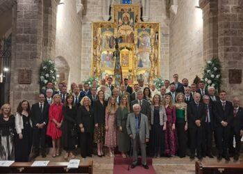 Lo Rat Penat dona inici a les celebracions del 9 d’Octubre en el Te Deum en el Monasteri de Sta. María del Puig
