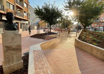 Los vecinos de Morvedre en Zaidía tienen 5 años después al fin la remodelación del Jardín de Nino Bravo aprobada en Decidim 2020