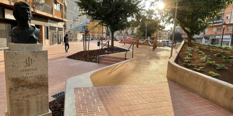Los vecinos de Morvedre en Zaidía tienen 5 años después al fin la remodelación del Jardín de Nino Bravo aprobada en Decidim 2020