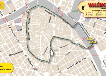 La carrera Valéncia contra el Cáncer recorrerá el centro del Cap i Casal el domingo