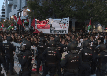 Quedan en libertad los cinco detenidos durante la protesta en el partido Valencia Basket–Hapoel Tel Aviv 1 Quedan en libertad los cinco detenidos durante la protesta en el partido Valencia Basket–Hapoel Tel Aviv