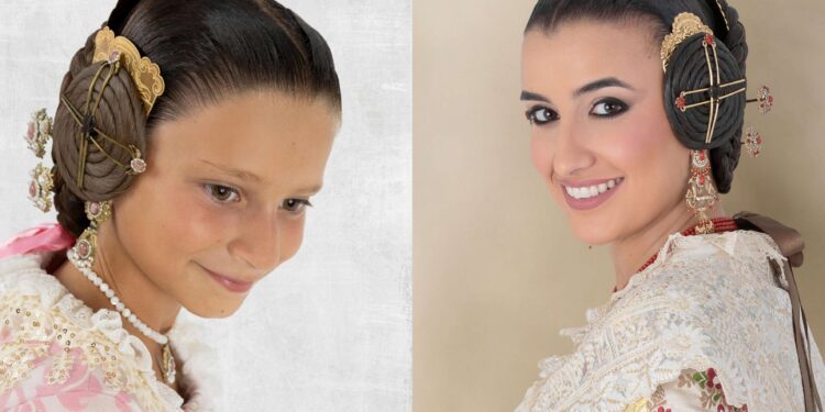 Marta Mercader y Carmen Prades, ambas del Sector La Roqueta-Arrancapins Falleres Majors de Valéncia 2026 1 Marta Mercader y Carmen Prades, ambas del Sector La Roqueta-Arrancapins Falleres Majors de Valéncia 2026