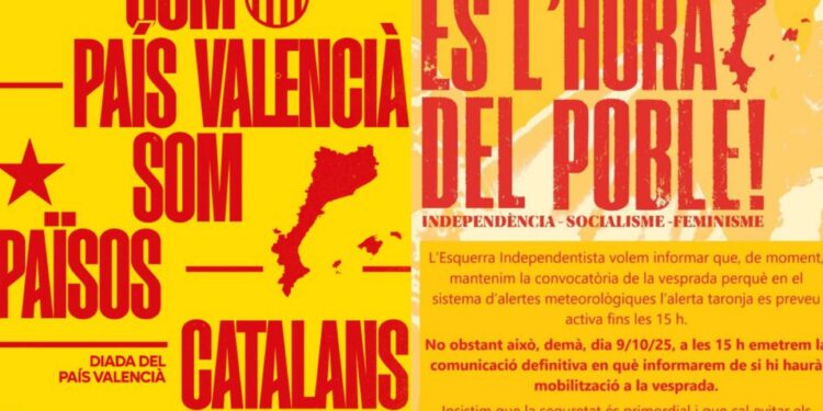 La CUP mantiene la manifestación de mañana tarde por el centro de Valencia