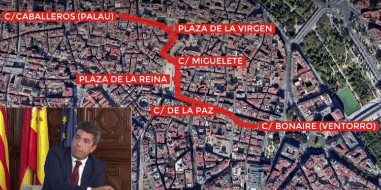 El recorrido de Carlos Mazón y los 37 minutos sin rastro del president de la Generalitat el día de la DANA 1 El recorrido de Carlos Mazón y los 37 minutos sin rastro del president de la Generalitat el día de la DANA