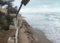 La regresión en la playa de Sagunto deja un gran escalón que amenaza las casas junto al mar 11 image 64 scaled 1