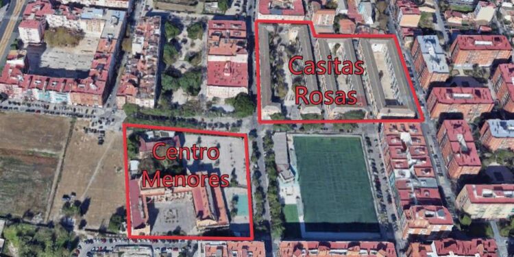 Los vecinos de la Malvarrosa exigen seguridad: casitas rosas + centro de menores en pocos metros