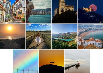 Once imágenes de la Comunidad Valenciana pasan a la final estatal en el quinto certamen de fotografía en Instagram "Mi Rincón Favorito"
