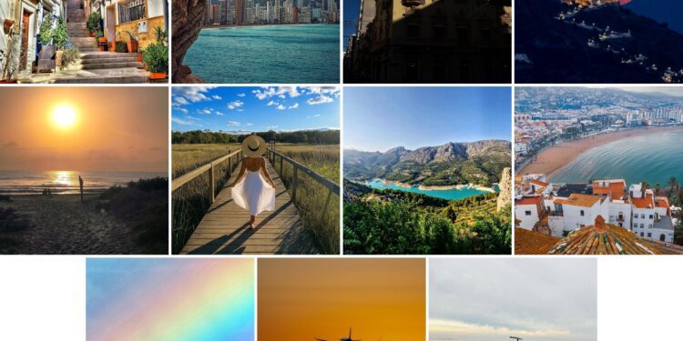 Once imágenes de la Comunidad Valenciana pasan a la final estatal en el quinto certamen de fotografía en Instagram "Mi Rincón Favorito" 1 Once imágenes de la Comunidad Valenciana pasan a la final estatal en el quinto certamen de fotografía en Instagram "Mi Rincón Favorito"