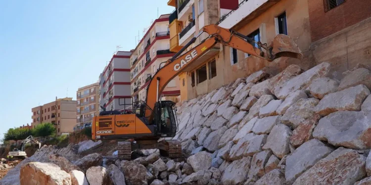 Valencia, un año después de la DANA: la reconstrucción avanza, pero aún quedan muchas heridas por cerrar 1 obras en el barranco del poyo 16 9 aspect ratio default 0 da39