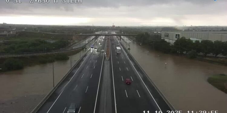 Lluvias, inundaciones, 152 litros caídos en El Romaní, y decenas de incidencias en una alerta que se extiende hasta las 23:59h