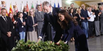 reyes acto homenaje victimas DANA 20251029 14 1 scaled 1