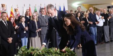 reyes acto homenaje victimas DANA 20251029 14