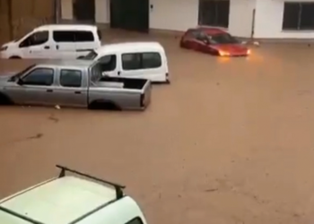 Cortada A7 y N340 desde Vinaroz por inundaciones en Tarragona, tampoco circulan trenes