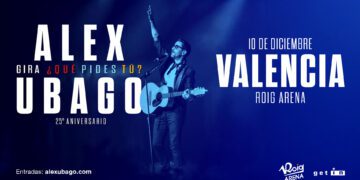 Alex Ubago, el 10 de diciembre de 2026 en el Roig Arena