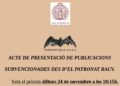 El Patronat de la Real Acadèmia de Cultura Valenciana organisa l'acte de presentació de ses publicacions des de l’any 2014 fins a hui