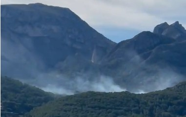 Incendio forestal declarado en Callosa d'En Sarrià: movilizados más de una decena de efectivos para contener las llamas en zona de vegetación 1 Incendio forestal declarado en Callosa d'En Sarrià: movilizados más de una decena de efectivos para contener las llamas en zona de vegetación