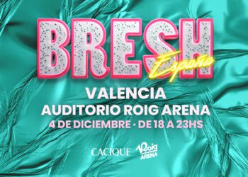 Bresh, la fiesta “más linda del mundo”, llega al Auditorio Roig Arena el 4 de diciembre