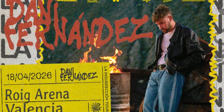 Dani Fernández parará en el Roig Arena el 18 de abril con su "Insurrección Tour"