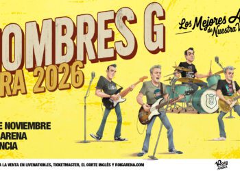 Hombres G traerá su gira “Los Mejores Años de Nuestra Vida 2026” a Roig Arena el 14 de noviembre 19 Hombres G traerá su gira “Los Mejores Años de Nuestra Vida 2026” a Roig Arena el 14 de noviembre