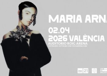 María Arnal actuará en el Auditorio Roig Arena el 2 de abril