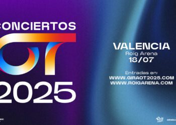 El Roig Arena acogerá el 18 de julio un concierto de OT2025