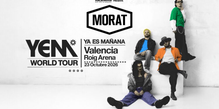 Morat presentará su disco “Ya es mañana” en Roig Arena el 23 de octubre de 2026