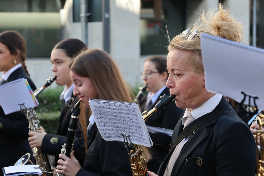 La banda del Círcul Catòlic de Torrent inicia los actos por Sta. Cecilia presentando a sus nuevos 11 músicos 6 Circulo catolico 2