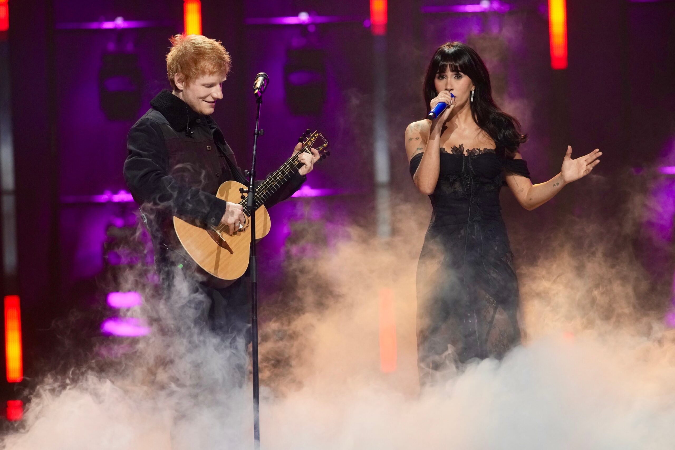 Los40 Music Awards convierten al Roig Arena en el epicentro de la música nacional e internacional 4 Ed Sheeran AItana Los40 Roig Arena scaled