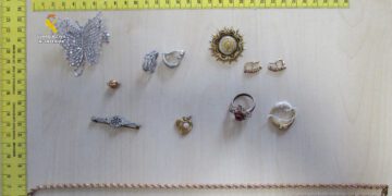 Detenidos por robo de joyas y dinero en Alzira