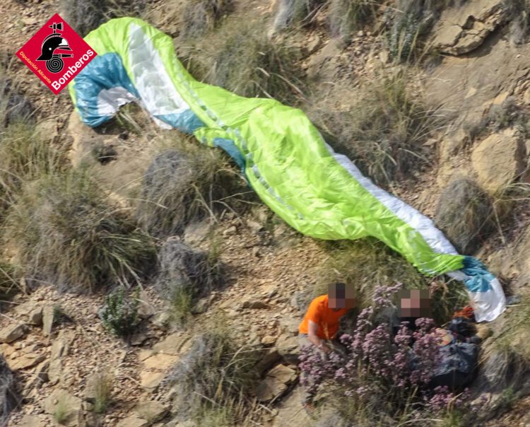 Triple rescate del Grupo de Rescate del Consorcio Provincial de Bomberos de Alicante en una sola jornada