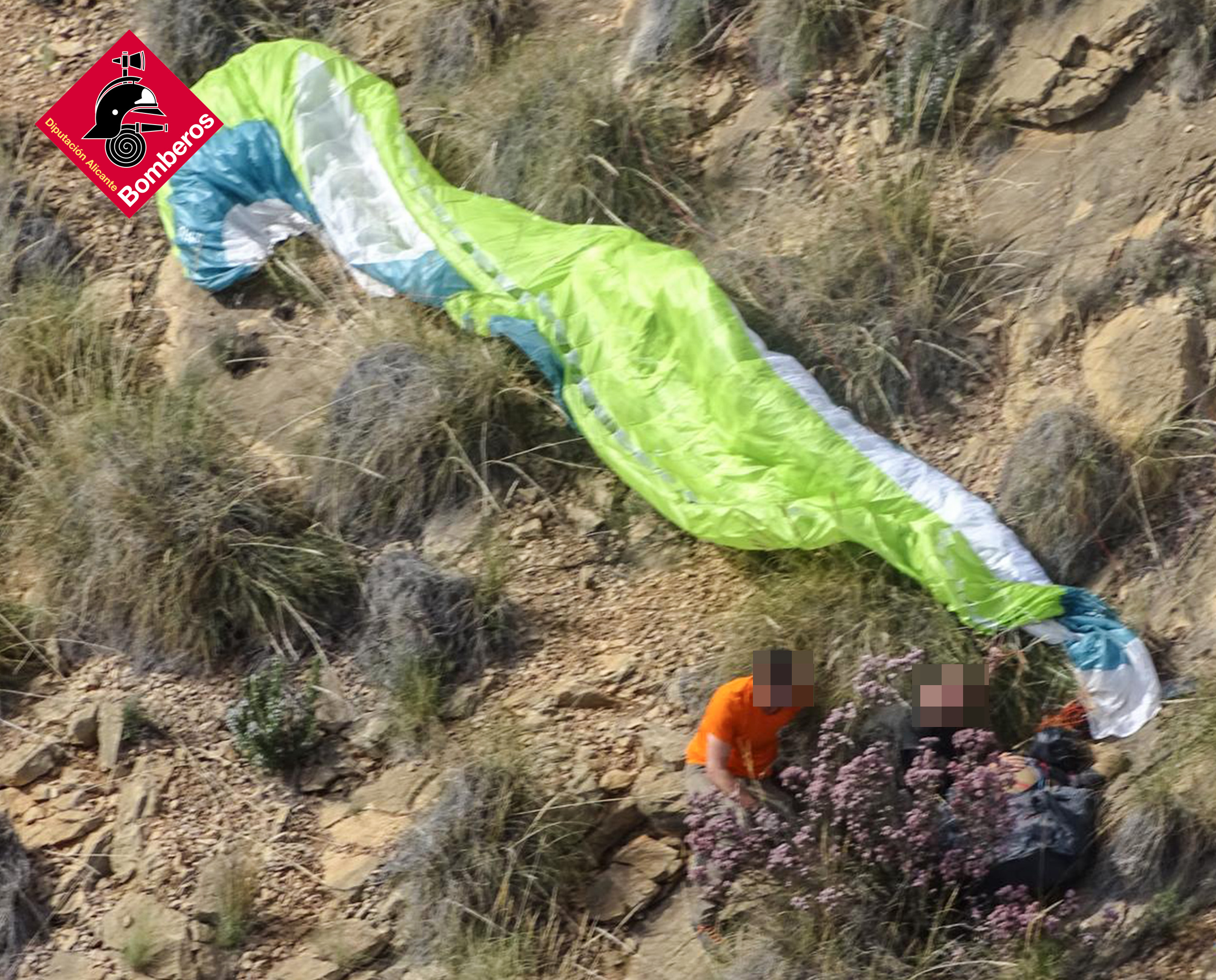 Triple rescate del Grupo de Rescate del Consorcio Provincial de Bomberos de Alicante en una sola jornada 6 G51ABIbXUAAP1Sw