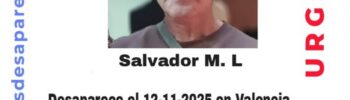 Desaparición en Valencia: Buscan a un hombre de 58 años desaparecido esta semana