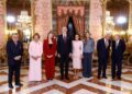 Ingreso en la Insigne Orden del Toisón de Oro a Su Majestad la Reina Doña Sofía, y a D. Felipe González Márquez, a D. Miguel Herrero y Rodríguez de Miñón y a D. Miquel Roca i Junyent