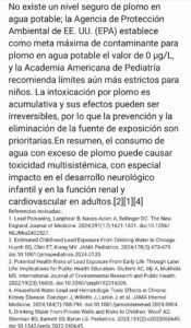 No bebemos agua, bebemos miedo