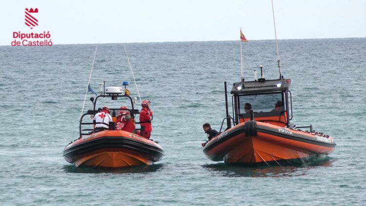 Los equipos de emergencia continúan la búsqueda de una mujer desaparecida en el mar en Benicàssim