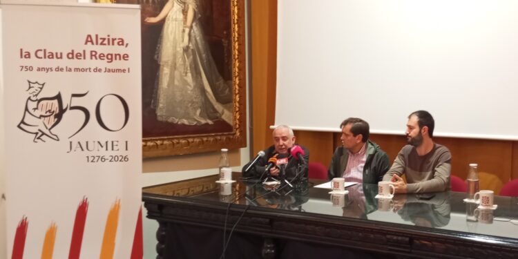 Alzira presenta el logotipo para el Any Jaume I, en conmemoración del 750º aniversario de su muerte