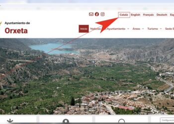 Lo Rat Penat denuncia que la web municipal d’Orcheta no té versió en valencià