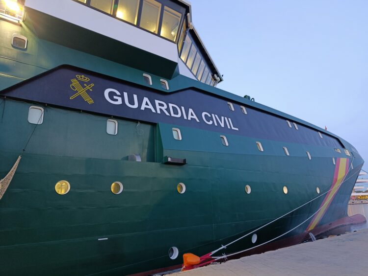 El nuevo titán del Mediterráneo: Así es el ‘Duque de Ahumada’, la fortaleza flotante de la Guardia Civil