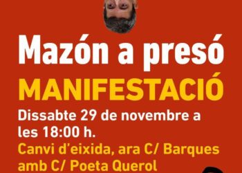 La Delegación del Gobierno fuerza un cambio de recorrido a última hora para nueva manifestación contra Mazón del 29-N
