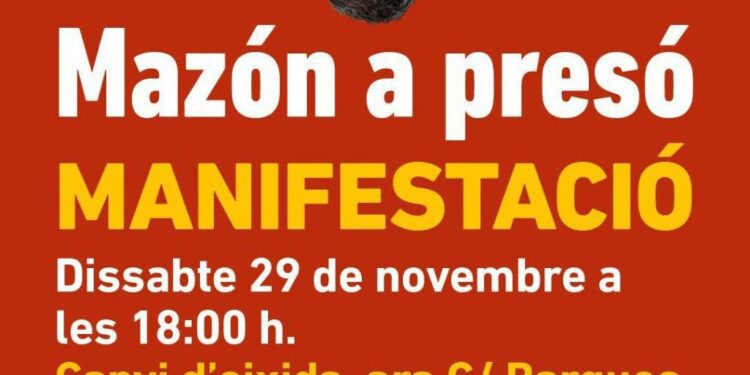 La Delegación del Gobierno fuerza un cambio de recorrido a última hora para nueva manifestación contra Mazón del 29-N