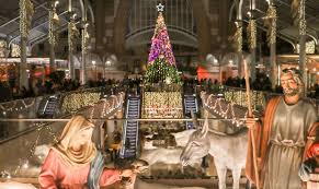 El Mercado de Colón estrena este jueves su iluminación de Navidad