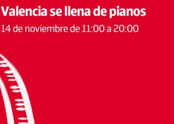 Valencia convierte ocho plazas en escenario musical con “Tu ciudad se llena de pianos”
