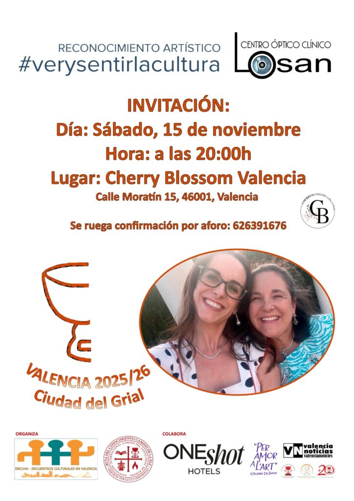 El Reconocimiento Artístico "Valencia, Ciudad del Grial" premia a dos investigadoras cordobesas. 2 WhatsApp Image 2025 11 14 at 13.31.42