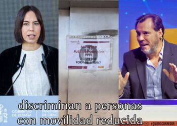 Renfe Cercanías Valencia discrimina a discapacitados, personas con carros de bebés y personas con movilidad reducida